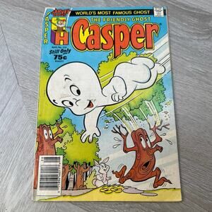 Casper Friendly Ghost Vintage Comic Book Harvey Comics Aug. No. 235 K46011 1987
